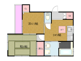 物件間取り